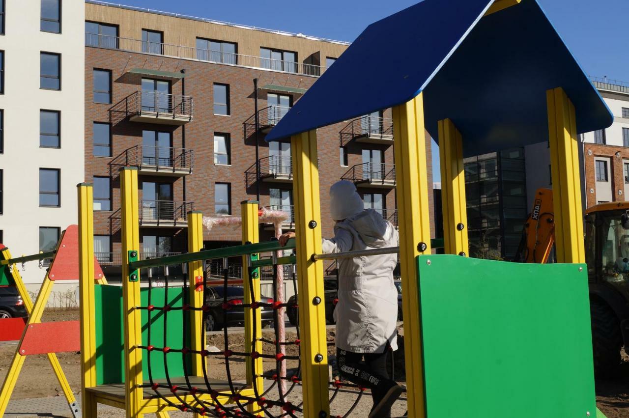 Apartamentai Vyta Plius クライペダ エクステリア 写真